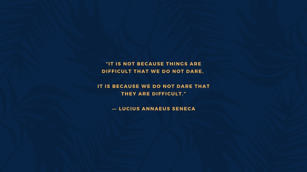 Lucius Annaeus Seneca – Quote Wallpaper